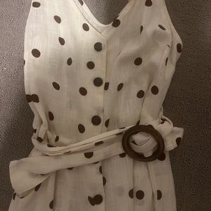 Polka dots jumpsuit